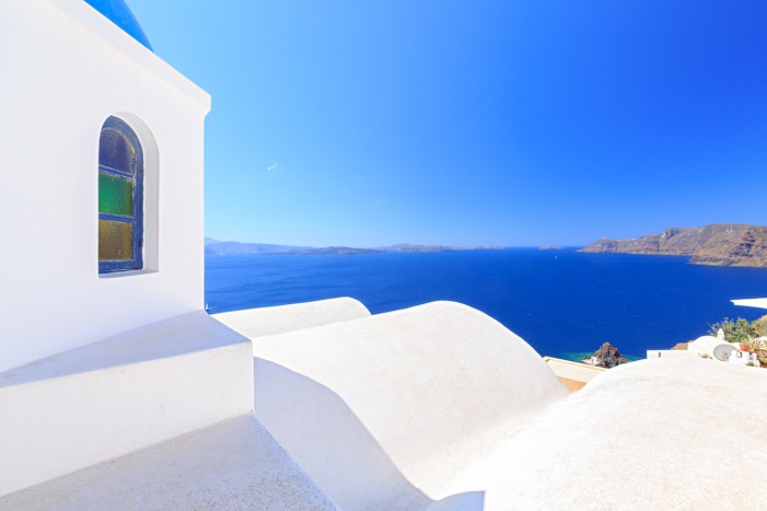 Islands near Santorini