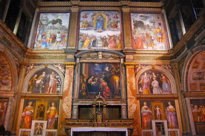 Historical places Milan- MIlan church paintings