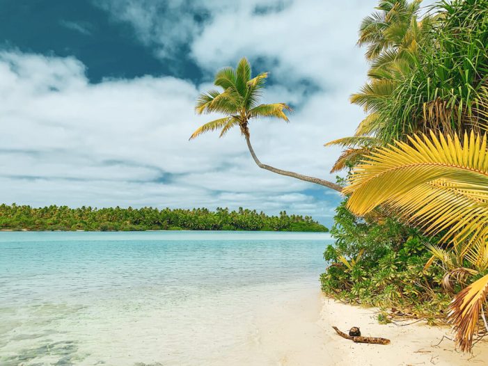 Aitutaki Beach in the Cook Islands