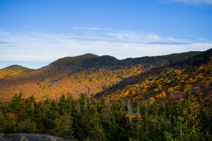 fall foliage in Stowe, Vermont