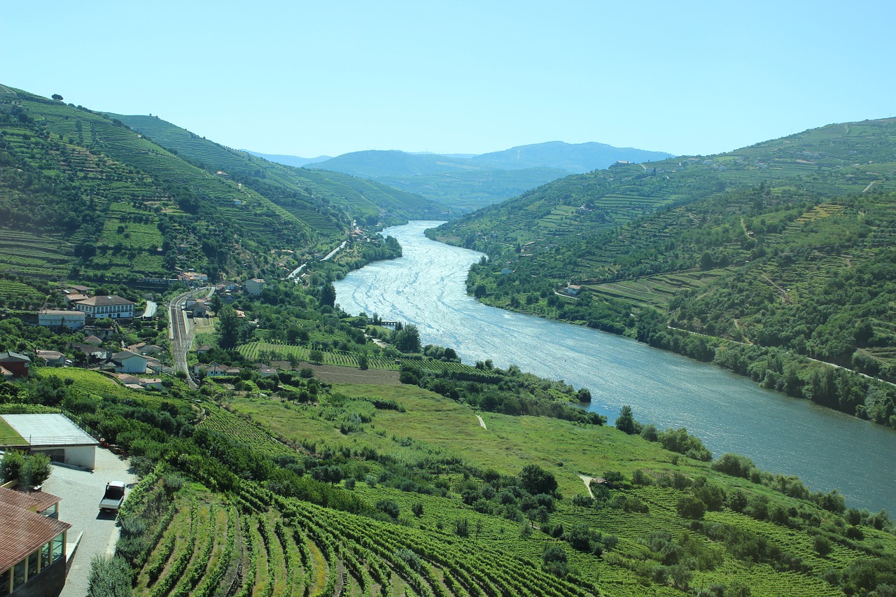 Scenic Landscape in Douro