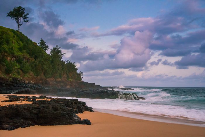 Kauapea Beach, Hawaii