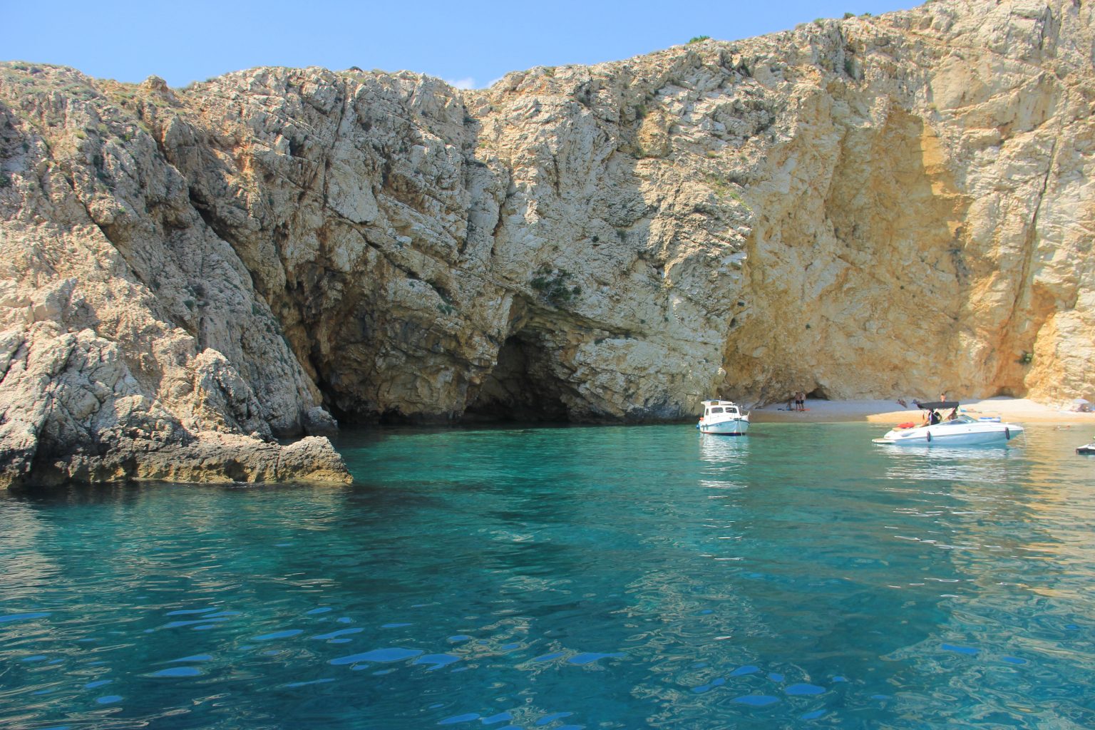 Krk Island in Istria, boat trip