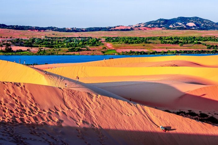 Sand dunes in Mui Ne