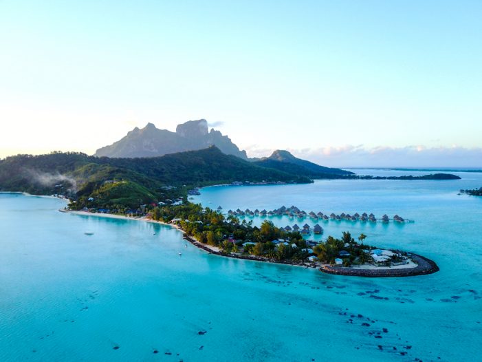 Overwater Bungalows in Bora Bora