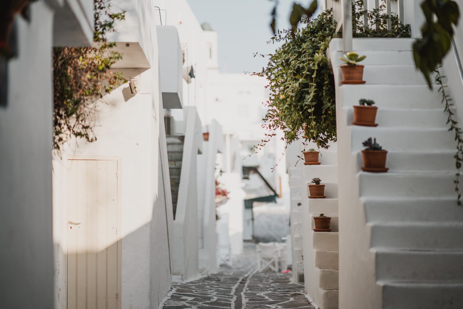 paros island near santorini